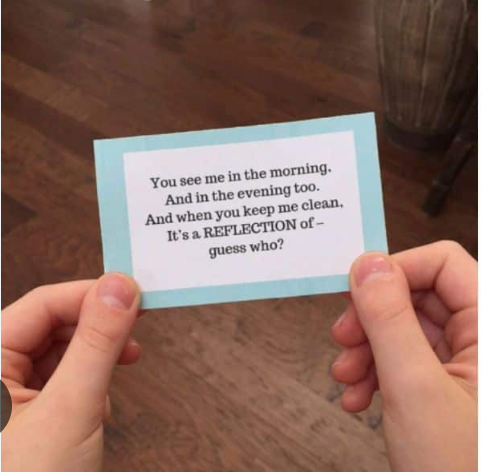 We're Going on a Scavenger Hunt