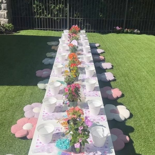 Garden party table