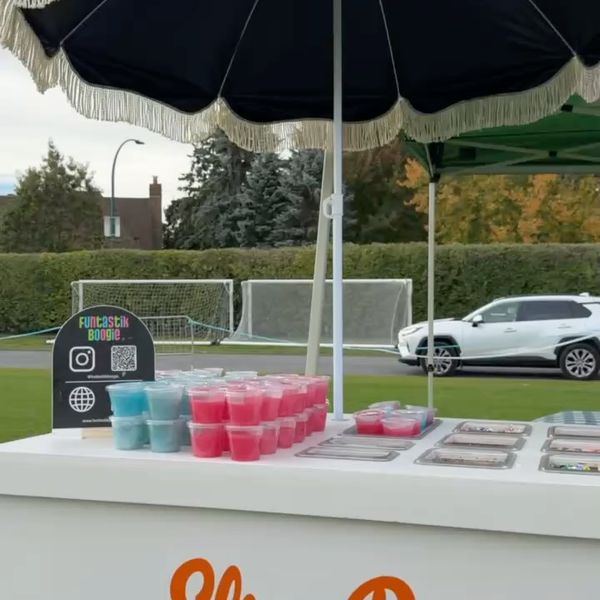 Our Slime Bar cart
